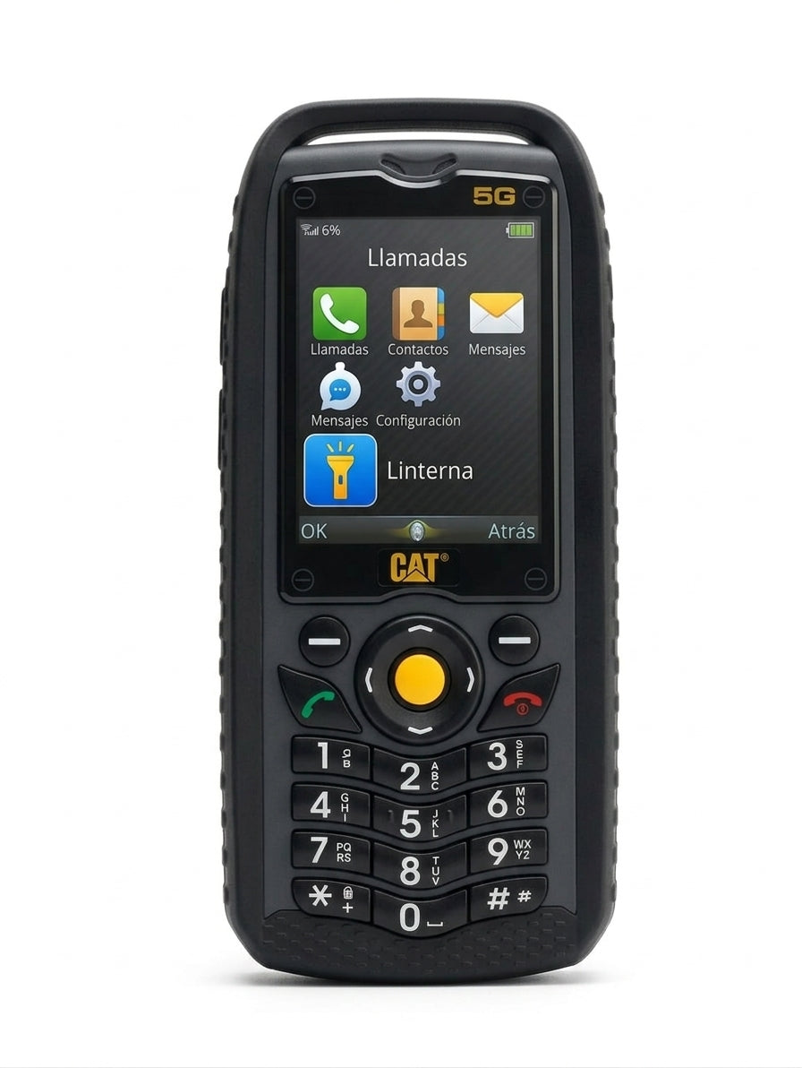 Celular Cat B25 4g Y 5g Trabajo Pesado Dual Sim Señal Rompe Muros