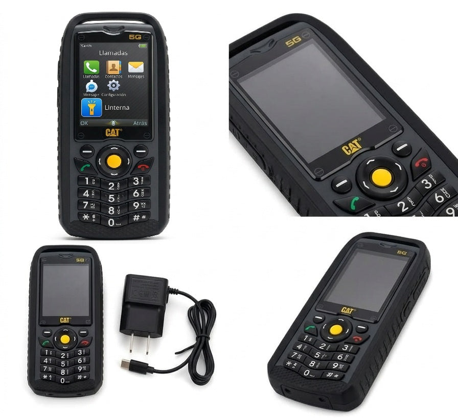 Celular Cat B25 4g Y 5g Trabajo Pesado Dual Sim Señal Rompe Muros