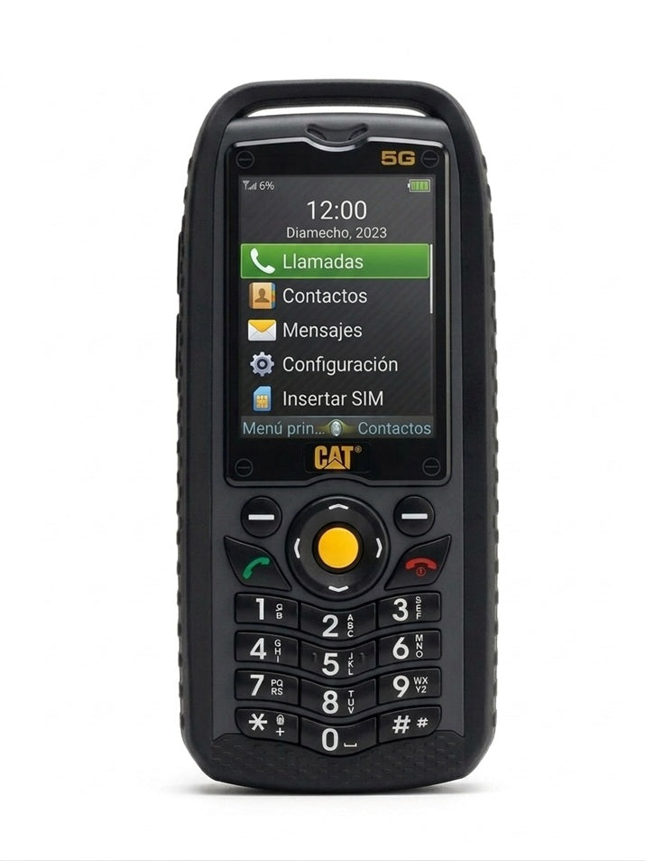 Celular Cat B25 4g Y 5g Trabajo Pesado Dual Sim Señal Rompe Muros