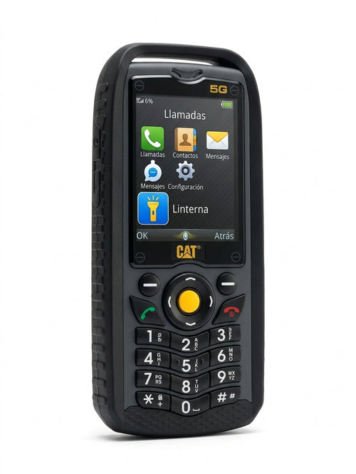Celular Cat B25 4g Y 5g Trabajo Pesado Dual Sim Señal Rompe Muros