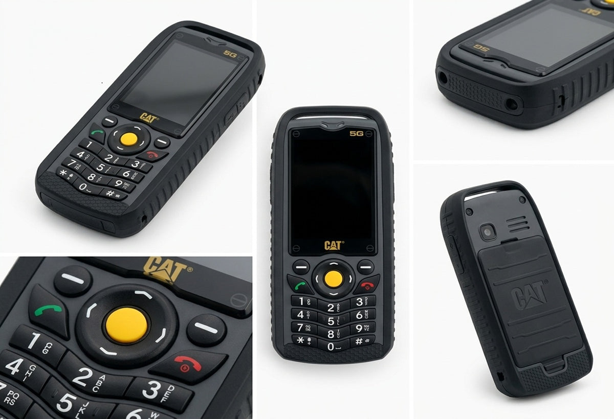 Celular Cat B25 4g Y 5g Trabajo Pesado Dual Sim Señal Rompe Muros