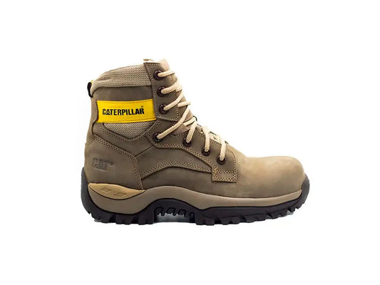 Bota Caterpillar® Beige 100% cuero con puntera importada Ref. 016